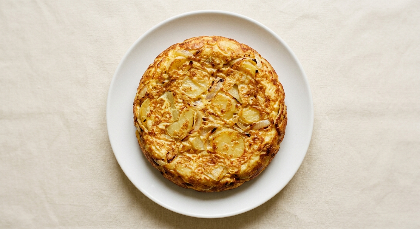 Tortilla casera del Bar Cabrero